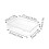Plastic Storage Box For Office Large Capacity Transparent Paper Storage Case Desktop Storage Organization Document Box 8