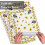 Sets de table tournesol, lot de 4, en coton et lin 3