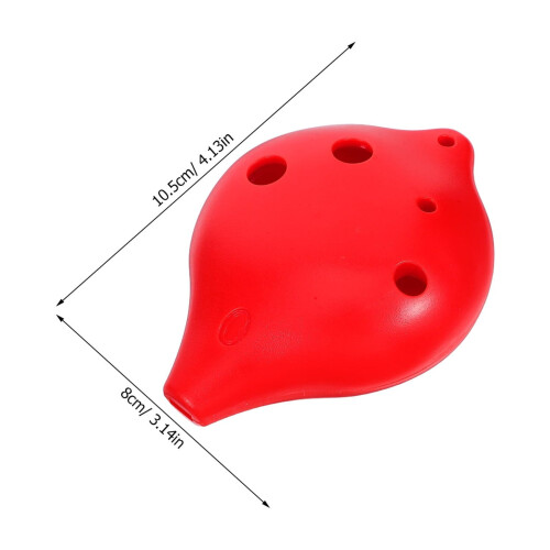 Ancient Ocarina Resinfløjte 6-hullers 1 sæt 1