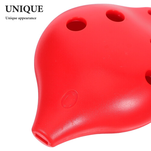 Alto C Ocarina Πνευστά Μουσικά Όργανα Ρητίνης Κατασκευασμένα με Υφασμάτινο Λουράκι 1Σετ 2