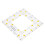 Patchwork-Quiltlineal Quadrat Flexibel 12-Zoll 1
