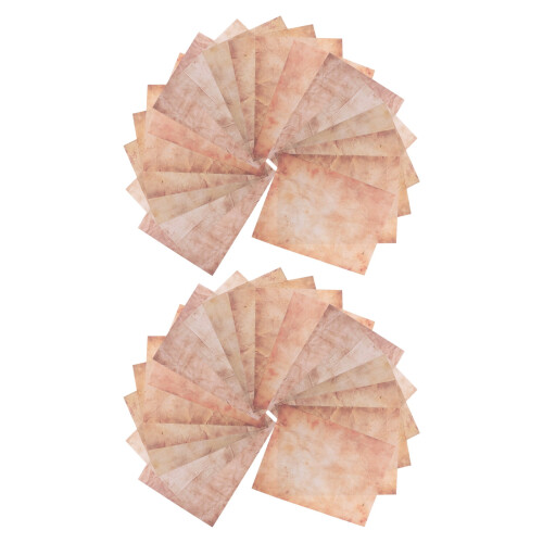 Decorative Letter Paper Crafting Material 48 pcs