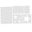 5 stencil per dipingere stelle e pentagrammi 5