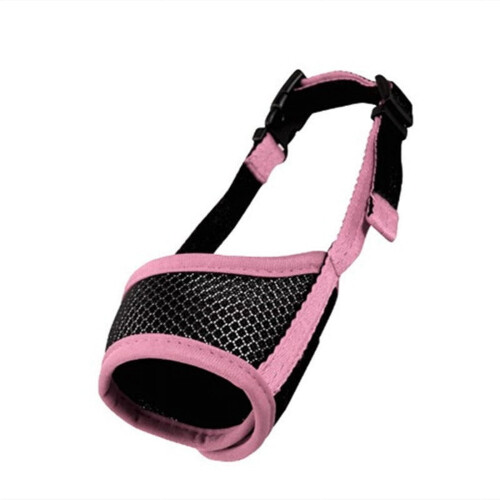 2Pcs Soft Mesh Dog Muzzle – Breathable, Adjustable, Drinkable, Compatible with Small/Medium/Large Dogs & Puppies 1