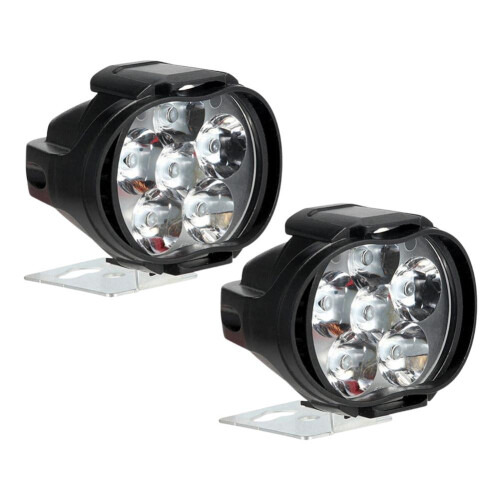 Φώτα οδήγησης μοτοσικλέτας LED 12V8W, αδιάβροχα φώτα ομίχλης για