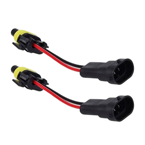 Adaptor conector priză 2 buc pentru cablu bec far ceață LED auto