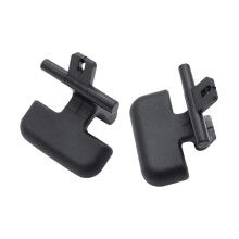 2 clip di fissaggio per bracciolo, compatibili con Hyundai Sonata 2007-2010, colore nero.