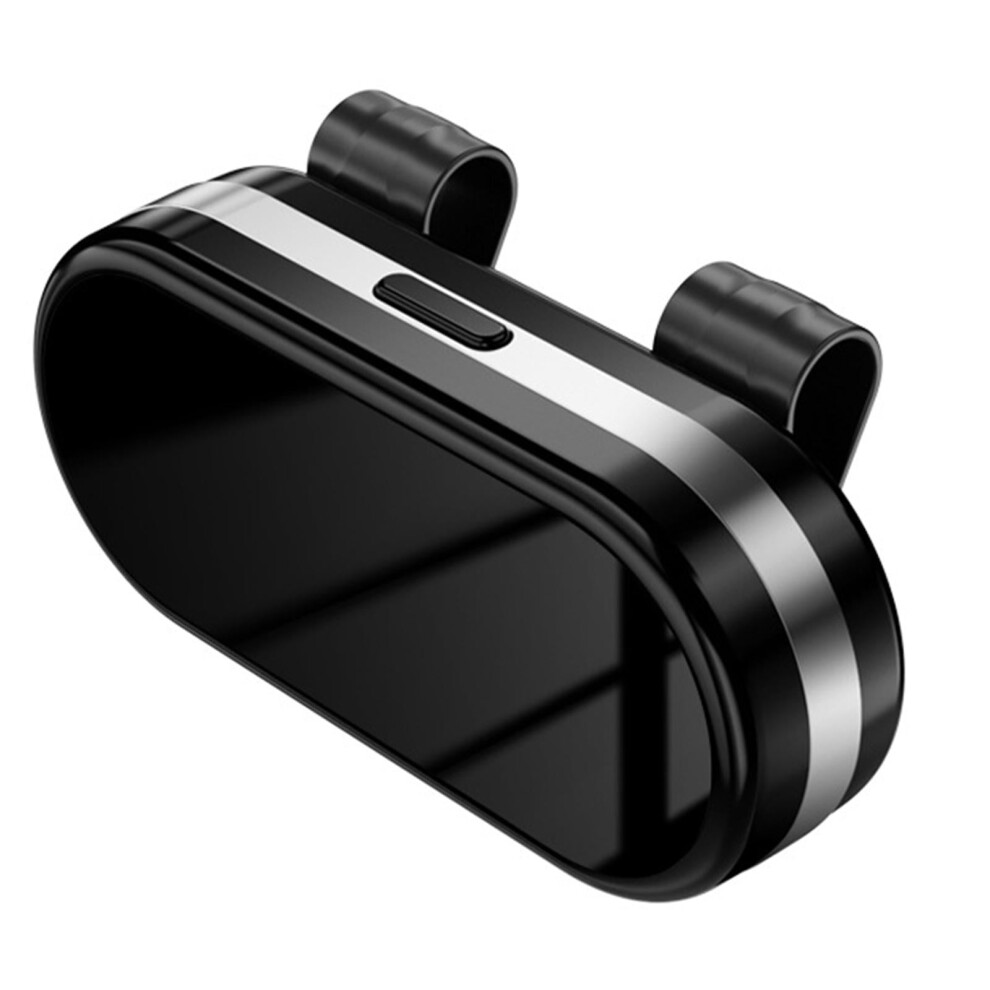 Car Visor Sunglasses Holder Sturdy Space Saving Eyeglasses Storage Organizer Black/Silver 9448990372959