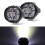 Φώτα οδήγησης μοτοσικλέτας LED 12V8W, αδιάβροχα φώτα ομίχλης για 6