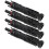 4 PCS Fuse Holder Solar Extension Cable Panel Connector Black 8