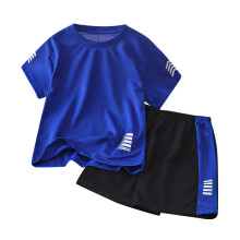 Conjunto de ropa para bebés y niños pequeños unisex, primavera-verano, camiseta deportiva de manga corta con estampado y pantalones cortos para