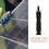 4 PCS Fuse Holder Solar Extension Cable Panel Connector Black 2