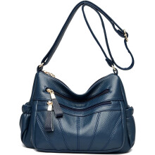 Dámske crossbody kabelky, viacvreckové kabelky cez rameno, mäkké peňaženky a kabelky z umelej kože