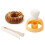Donutform mit Ausgießzange, lebensmittelechtes ABS, 8 cm 4