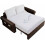 Protège-matelas imperméable en viscose de bambou, taille King divisée 1