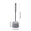 Ensemble brosse de toilette Gallickan avec support, gris, 1 pièce 5