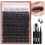 Κιτ Extensions Βλεφαρίδων Cluster (10-20mm) με Αδιάβροχο Bond, Seal & Applicator – Wispy Volume Lashes για 1