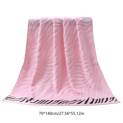 Toalha de banho de fibra de bambu macia e absorvente de 76 x 152 cm (30 x 60 polegadas). 2