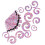 Κιτ μετρητών γκλίτερ 36 τεμαχίων, σπειροειδείς κωνικές σήραγγες και βύσματα, 3