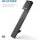 Duschtürhaken, schwarz, 18 cm, 2er-Pack 3
