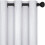 Silver Wave Dot Thermal Curtains 42x72 in Set of 2 1