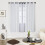 Silver Wave Dot Thermal Curtains 42x72 in Set of 2 2