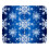 Kerstsneeuw muismat glad 20x15cm 1