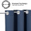 Perdele opace cu inele de fixare, 106x165 cm, set de 2 3