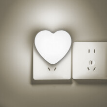 Herzförmiges Nachtlicht zum Valentinstag – Sanftes Licht für Schlafzimmer, Wohnzimmer, gemütliche Atmosphäre, perfektes Valentinstagsgeschenk