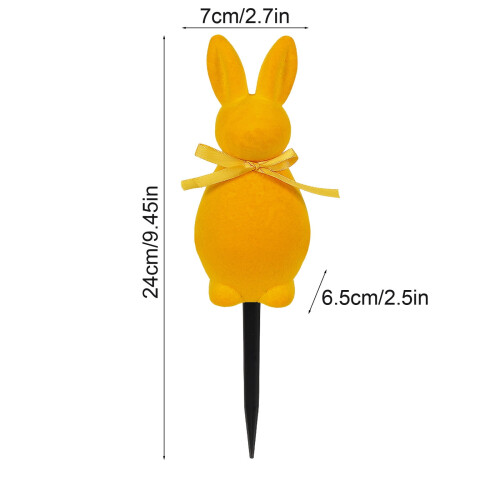 Ηλιακό φως για αυλή Easter Bunny, αδιάβροχο, εξωτερικό διακοσμητικό 2