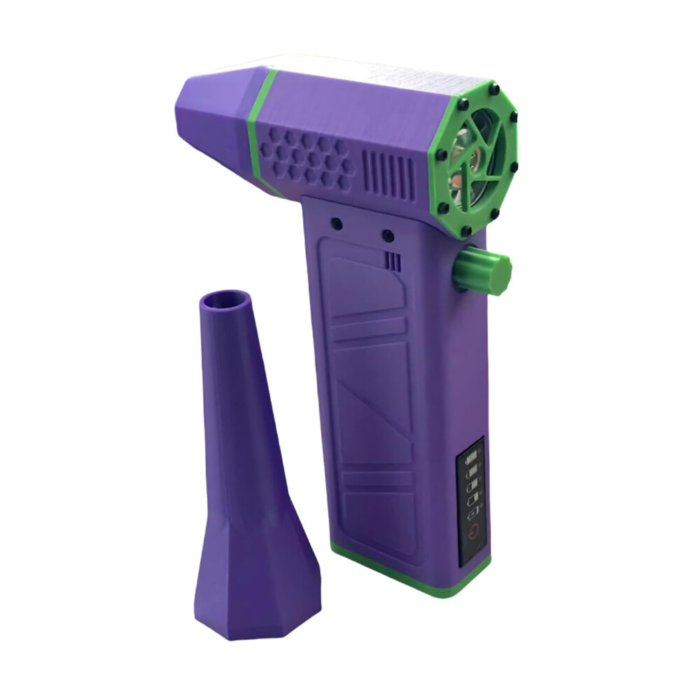 Cordless Brushless Air Blower Speed Motor With Adjustable Airflow For Car Detailing Purple 9771547173373