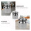 Stainless Steel Jugs Milk Can 1Set 3