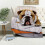 EastSmooth Teddy Engelse Bulldog Plaid, superzachte pluche plaid. 1