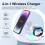 Ασύρματος σταθμός φόρτισης 15W4 σε 1 για Android, iPhone, iPad, Samsung — Συμβατό με Apple και Samsung 4