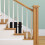 Panier de rangement pour escalier, en feutre noir, 1 pièce 8