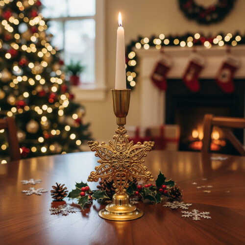 Romantic Iron Candlestick Holders for Valentine's Day – 2
