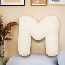 Alphabet Plush Pillow M - 40x35x10cm