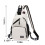 Lightweight Small Backpack with Zipper Lock, Adjustable Shoulder Strap, Headphone Hole & 2Mesh Pockets – Compatible with Hiking 3