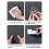 No-Drill Plastic Ashtray Wall-Mounted & Desktop Dual-Use Smoking Accessory for Home Office 6