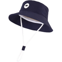 Baby Bucket Hat Wide Brim Sun Protection Beach Cap For Girls Cute & Adjustable Outdoor Toddler Sun Hats Beach Sun Hats