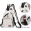 Lightweight Small Backpack with Zipper Lock, Adjustable Shoulder Strap, Headphone Hole & 2Mesh Pockets – Compatible with Hiking 4