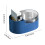 No-Drill Plastic Ashtray Wall-Mounted & Desktop Dual-Use Smoking Accessory for Home Office 3