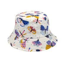 Kids Adjustable Chin Strap Sun Hats Summer Spring Cute Cartoon Outdoor Beach Bucket Cap Summer Hat