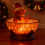 Christmas bull lantern Highland cow theme warm light 7