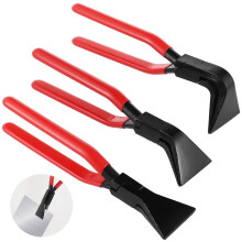 3-Piece Hand Seamers Set: Straight, 45 & 90 Jaws, Carbon Steel Sheet Metal Benders – Compatible with Roofing & Plumbing