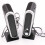Altoparlanti stereo USB per computer con jack da 3,5 mm (2 pezzi) 7