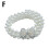 Ceinture perlée et strass, accessoire de mode élégant C6W2H7Z2 1
