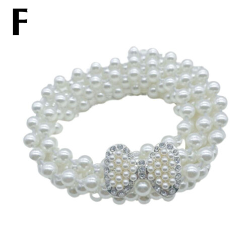 Ceinture perlée et strass, accessoire de mode élégant C6W2H7Z2
