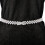 Ceinture perlée et strass, accessoire de mode élégant C6W2H7Z2 5