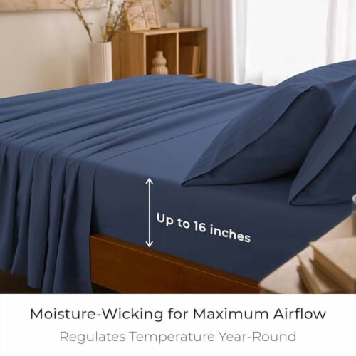 4-teiliges Bettwäscheset aus Mikrofaser (Queen-Size) 2